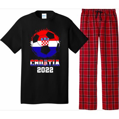 Croatia Football Team - Croatian Flag Football Soccer Fans Pajama Set