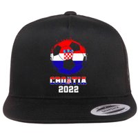 Croatia Football Team - Croatian Flag Football Soccer Fans Flat Bill Trucker Hat