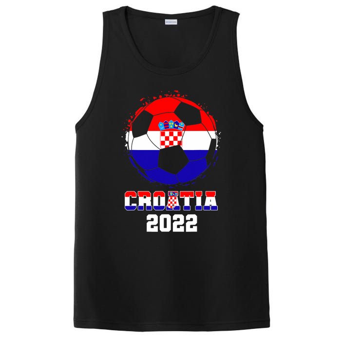 Croatia Football Team - Croatian Flag Football Soccer Fans PosiCharge Competitor Tank