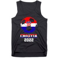 Croatia Football Team - Croatian Flag Football Soccer Fans Tank Top