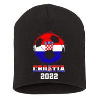 Croatia Football Team - Croatian Flag Football Soccer Fans Short Acrylic Beanie