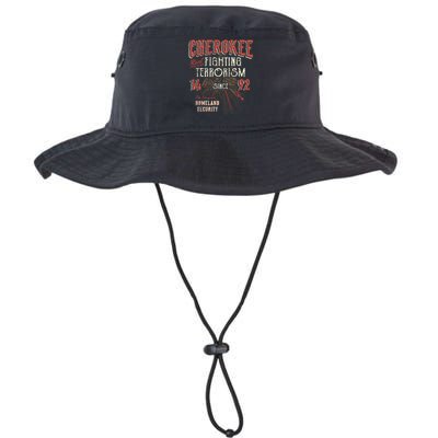 Cherokee Fighting Terrorism Since 1492 Native American Legacy Cool Fit Booney Bucket Hat