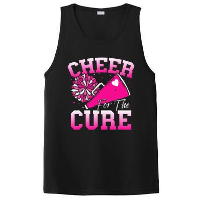 Cheer For The C.U.R.E Sport Breast Cancer Awareness Cheerleader PosiCharge Competitor Tank