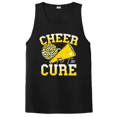 Cheer For The C.U.R.E Sport Childhood Cancer Awareness Cheer PosiCharge Competitor Tank