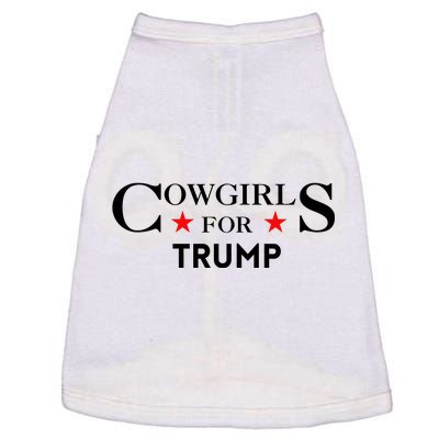 Cowgirls For Trump 2024 Doggie Tank