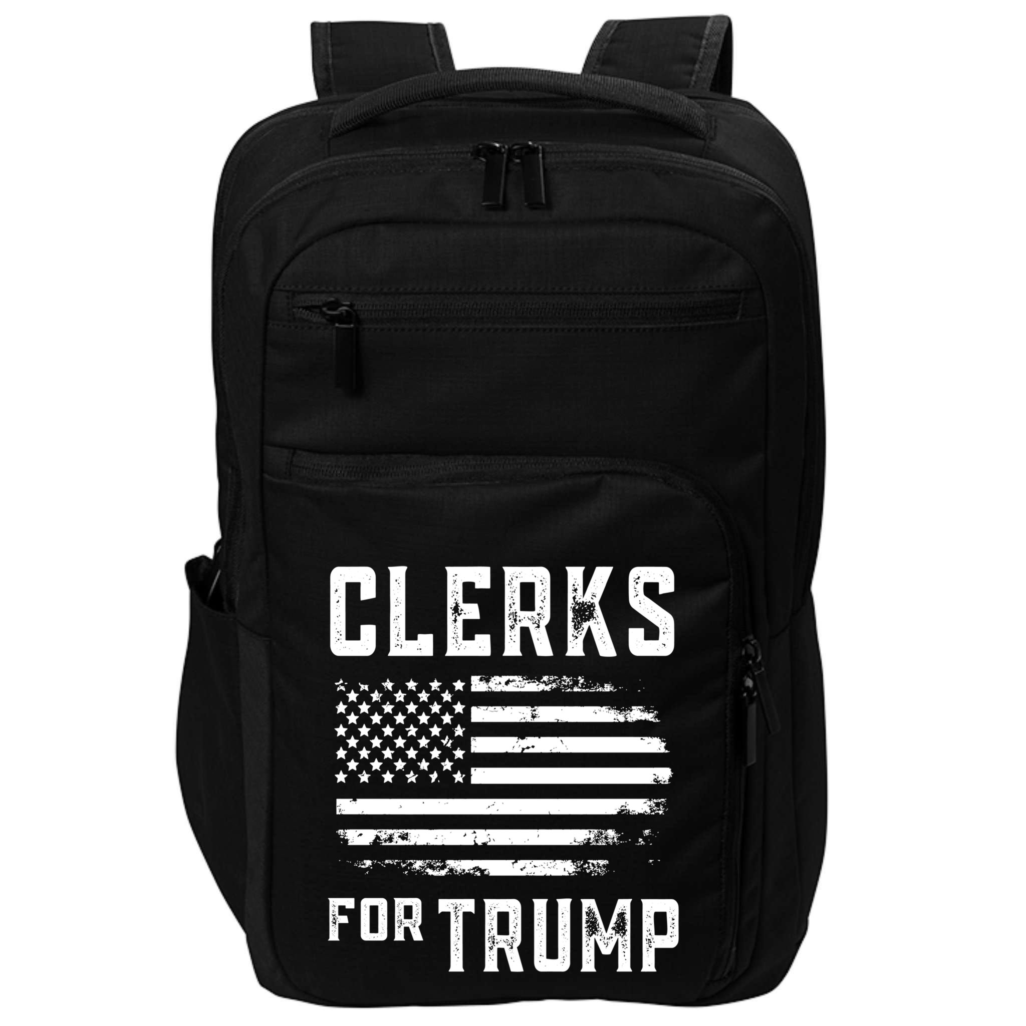 Clerks For Trump Meaningful Gift Impact Tech Backpack