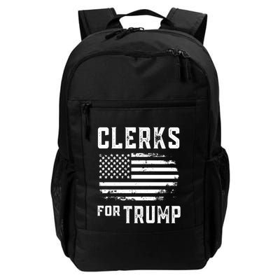Clerks For Trump Meaningful Gift Backpack