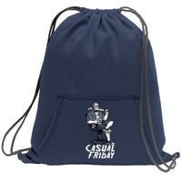 Casual Friday The 13th Sweatshirt Cinch Pack Bag