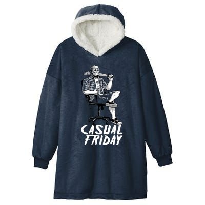 Casual Friday The 13th Hooded Wearable Blanket