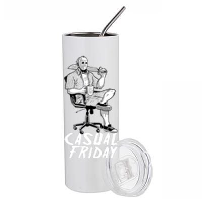 Casual Friday The 13th Stainless Steel Tumbler