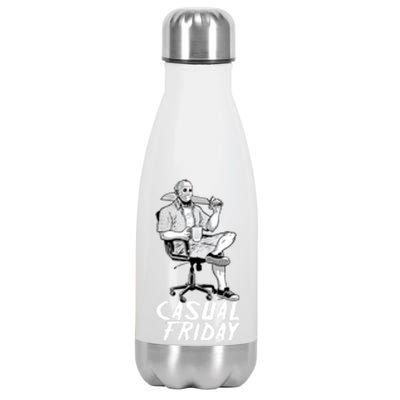 Casual Friday The 13th Stainless Steel Insulated Water Bottle