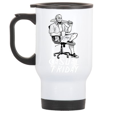 Casual Friday The 13th Stainless Steel Travel Mug