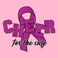 Cheer For The Cure Breast Cancer Awareness Ribbon Toddler T-Shirt