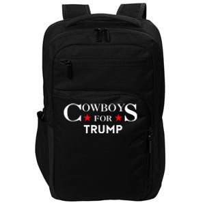 COWBOYS For Trump 2024 Impact Tech Backpack