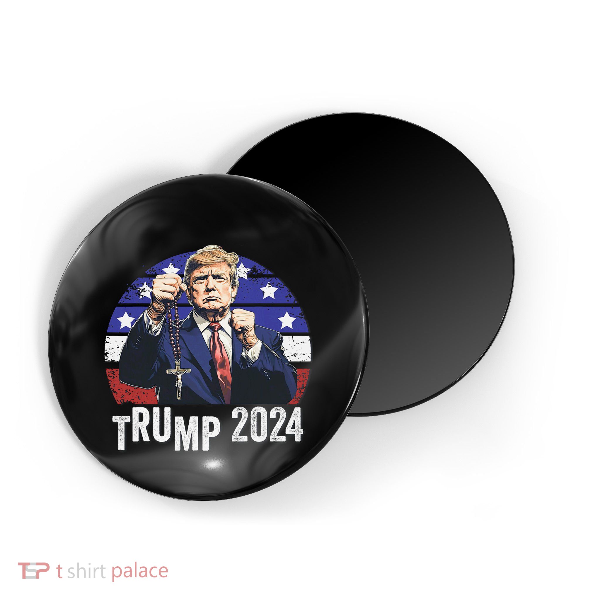 Catholics For Trump 2024 Rosary Election Magnet