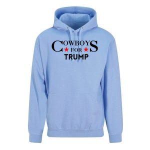 COWBOYS For Trump 2024 Unisex Surf Hoodie