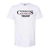 COWBOYS For Trump 2024 Softstyle CVC T-Shirt