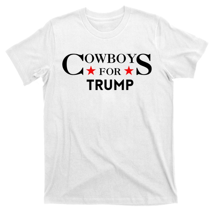 COWBOYS For Trump 2024 T-Shirt