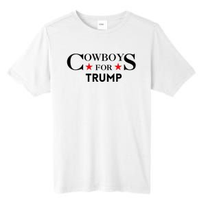 COWBOYS For Trump 2024 Tall Fusion ChromaSoft Performance T-Shirt