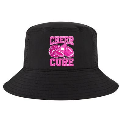 Cheer For The Cure Breast Cancer Awareness Cheerleader Cool Comfort Performance Bucket Hat