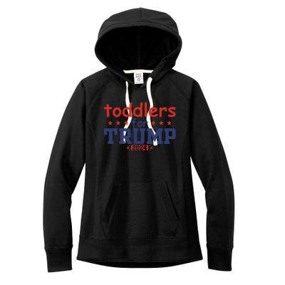 Cute For Trump 2024 Funny Trump Gift Women's Fleece Hoodie