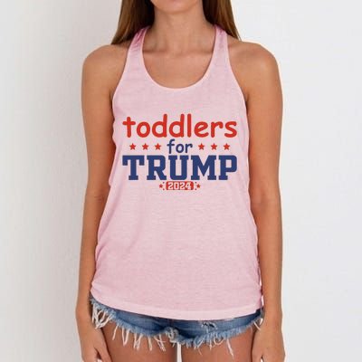 Cute For Trump 2024 Funny Trump Gift Women's Knotted Racerback Tank