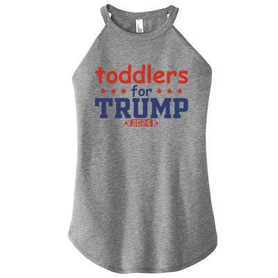 Cute For Trump 2024 Funny Trump Gift Women's Perfect Tri Rocker Tank