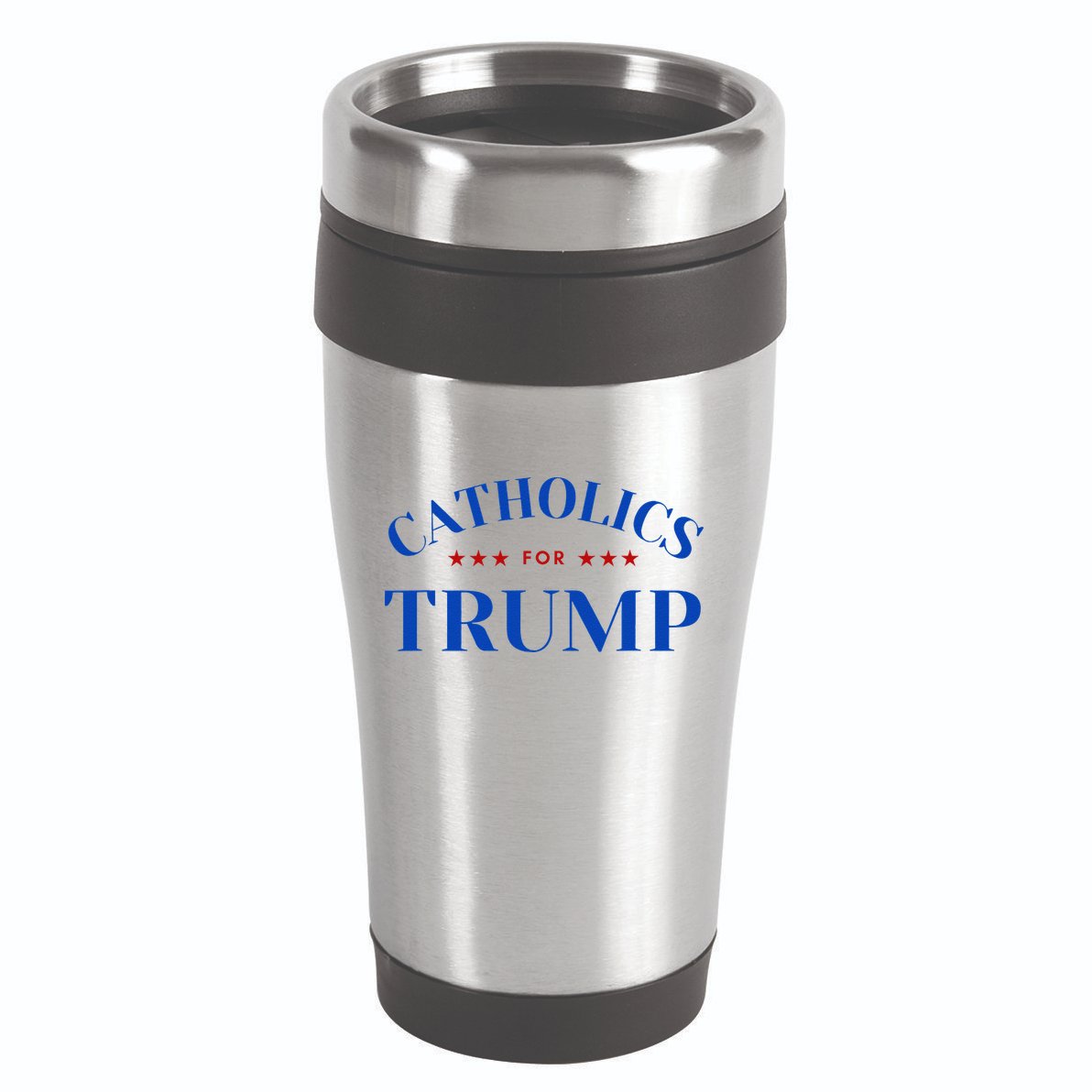Catholics For Trump Usa Election 16oz Travel Tumbler