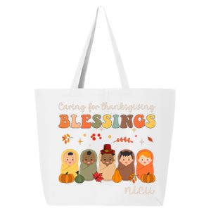 Caring For Thanksgiving Blessings Neonatal Nicu Nurse Fall 25L Jumbo Tote