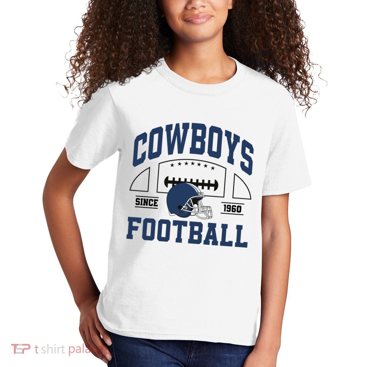 Cowboys Football Team Supporter Sice 1960 Kids T-Shirt
