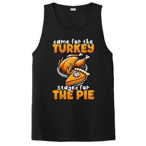 Came For The Turkey Stayed For The Pie Funny Thanksgiving PosiCharge Competitor Tank