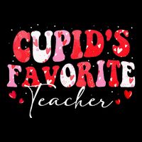 Cupid's Favorite Teacher Retro Valentines Day Impact Tech Backpack