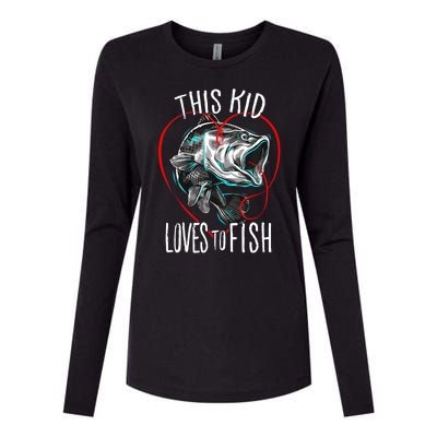 Cool Fishing This Loves To Fish Gift Womens Cotton Relaxed Long Sleeve T-Shirt