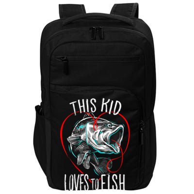 Cool Fishing This Loves To Fish Gift Impact Tech Backpack