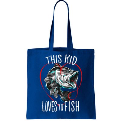 Cool Fishing This Loves To Fish Gift Tote Bag