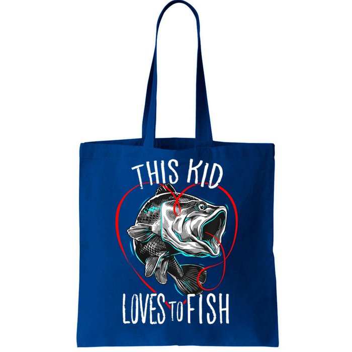 Cool Fishing This Loves To Fish Gift Tote Bag