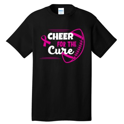 Cheer For The Cure Breast Cancer Awareness Tall T-Shirt