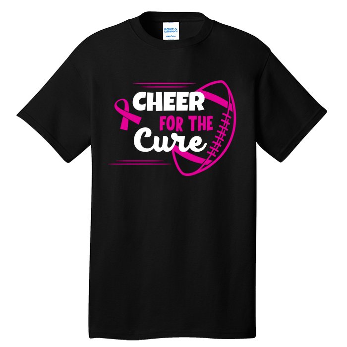 Cheer For The Cure Breast Cancer Awareness Tall T-Shirt