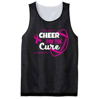 Cheer For The Cure Breast Cancer Awareness Mesh Reversible Basketball Jersey Tank