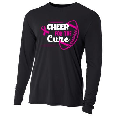 Cheer For The Cure Breast Cancer Awareness Cooling Performance Long Sleeve Crew