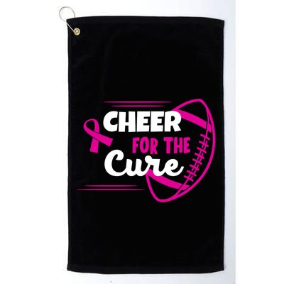 Cheer For The Cure Breast Cancer Awareness Golf Towel