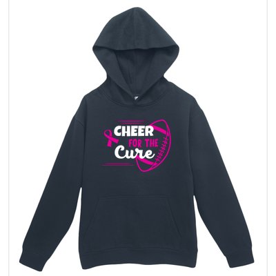 Cheer For The Cure Breast Cancer Awareness Urban Pullover Hoodie