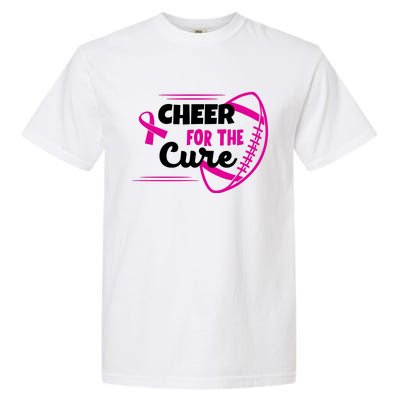 Cheer For The Cure Breast Cancer Awareness Garment-Dyed Heavyweight T-Shirt