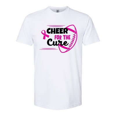 Cheer For The Cure Breast Cancer Awareness Softstyle CVC T-Shirt