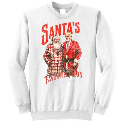 Christmas Funny Trump Santas Favorite Felon Since 2024 Xmas Gift Sweatshirt