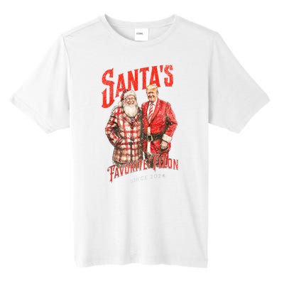 Christmas Funny Trump Santas Favorite Felon Since 2024 Xmas Gift Tall Fusion ChromaSoft Performance T-Shirt