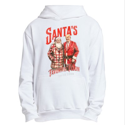 Christmas Funny Trump Santas Favorite Felon Since 2024 Xmas Gift Urban Pullover Hoodie