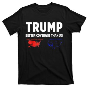 Christmas Funny Trump Better Coverage Politics Xmas Gift T-Shirt