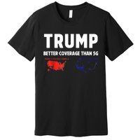 Christmas Funny Trump Better Coverage Politics Xmas Gift Premium T-Shirt