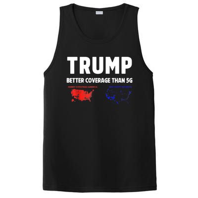 Christmas Funny Trump Better Coverage Politics Xmas Gift PosiCharge Competitor Tank